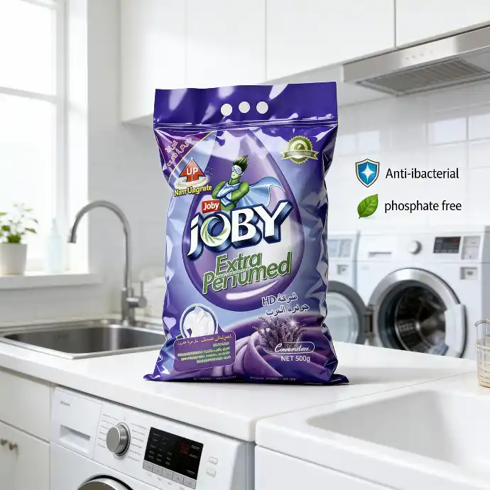 JOBY perfumed washing powder supplied to global distributors
