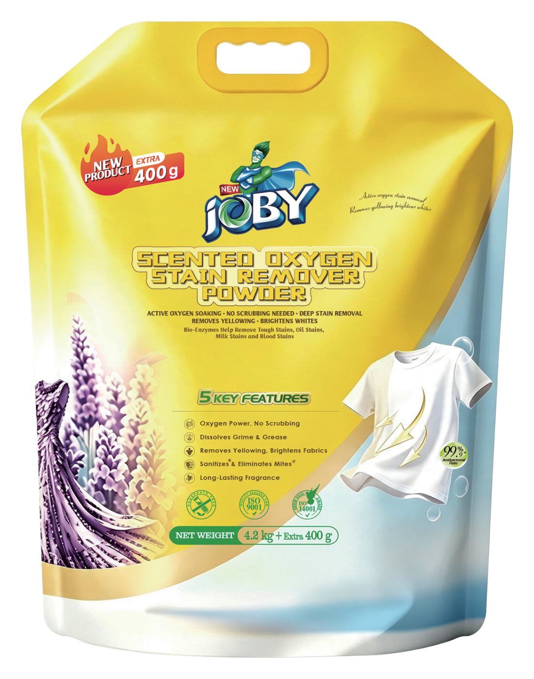 JOBY Scented Oxygen Stain Remover Powder