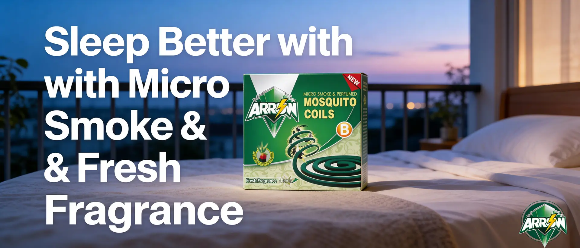 ARROW black mosquito coils supplied to global distributors