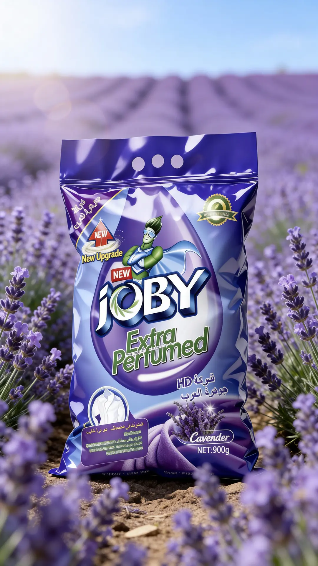 JOBY perfumed washing powder supplied to global distributors