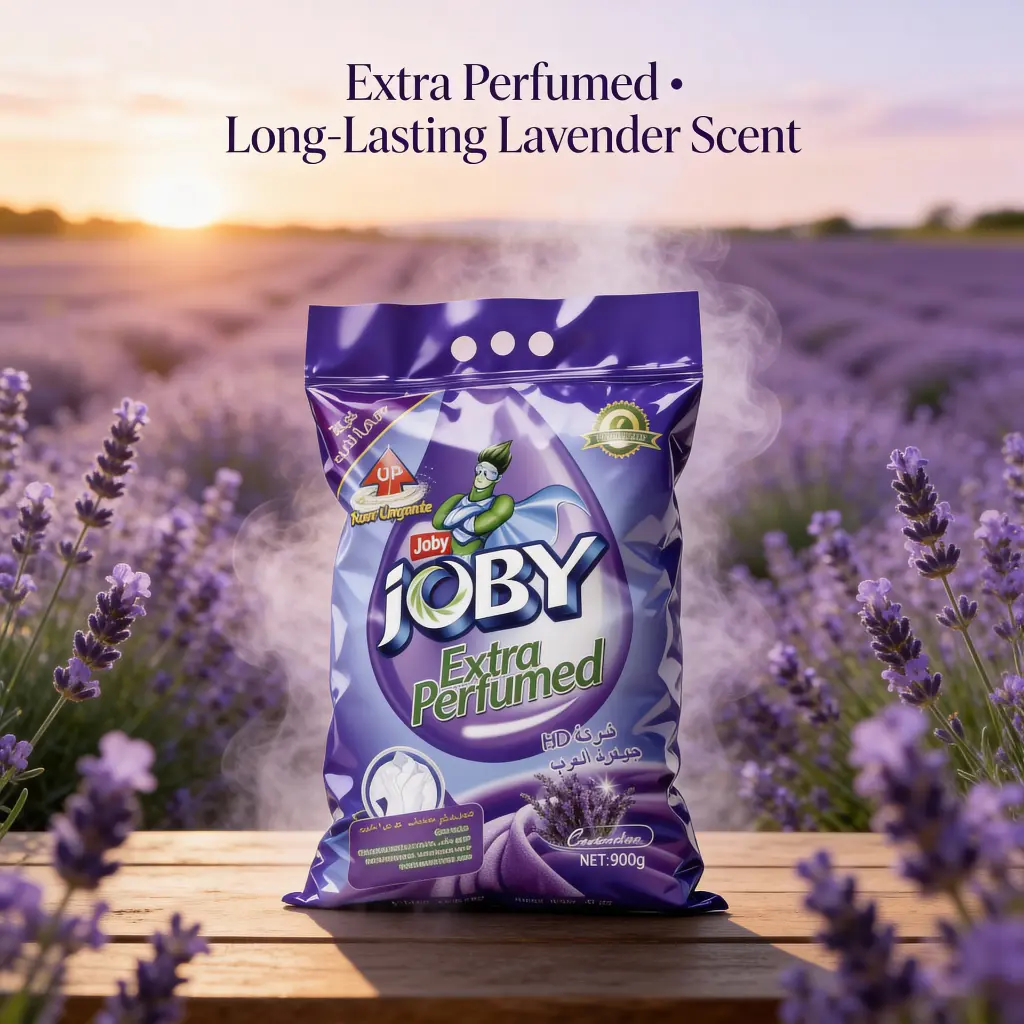 jimeng-2025-12-10-5985-JOBY Extra Perfumed Washing Powder laven....webp