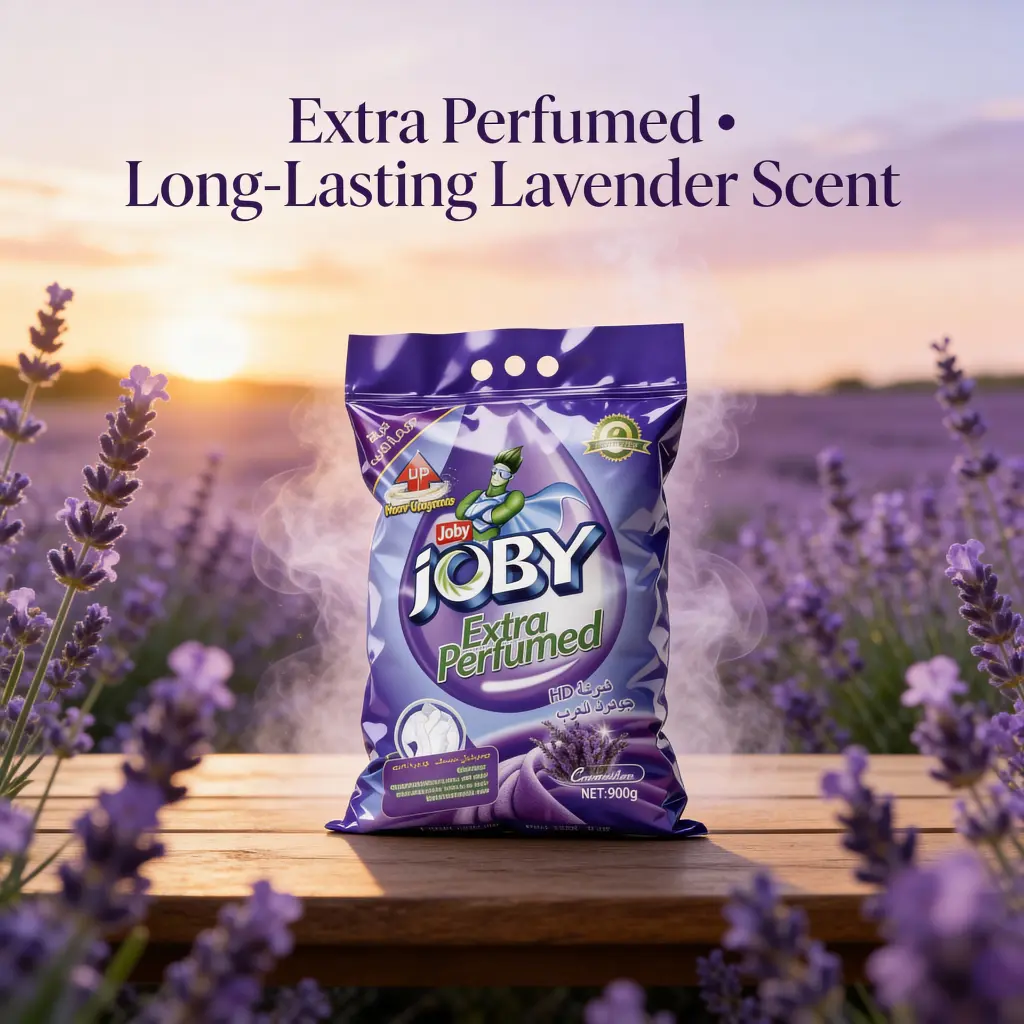 jimeng-2025-12-10-1193-JOBY Extra Perfumed Washing Powder laven....webp