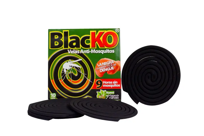 [MC001BO] BLACKO BLACK MOSQUITO COILS 10COILS/BOX, 60BOXES/CTN, MIRCO-SMOKE, SANDALWOOD