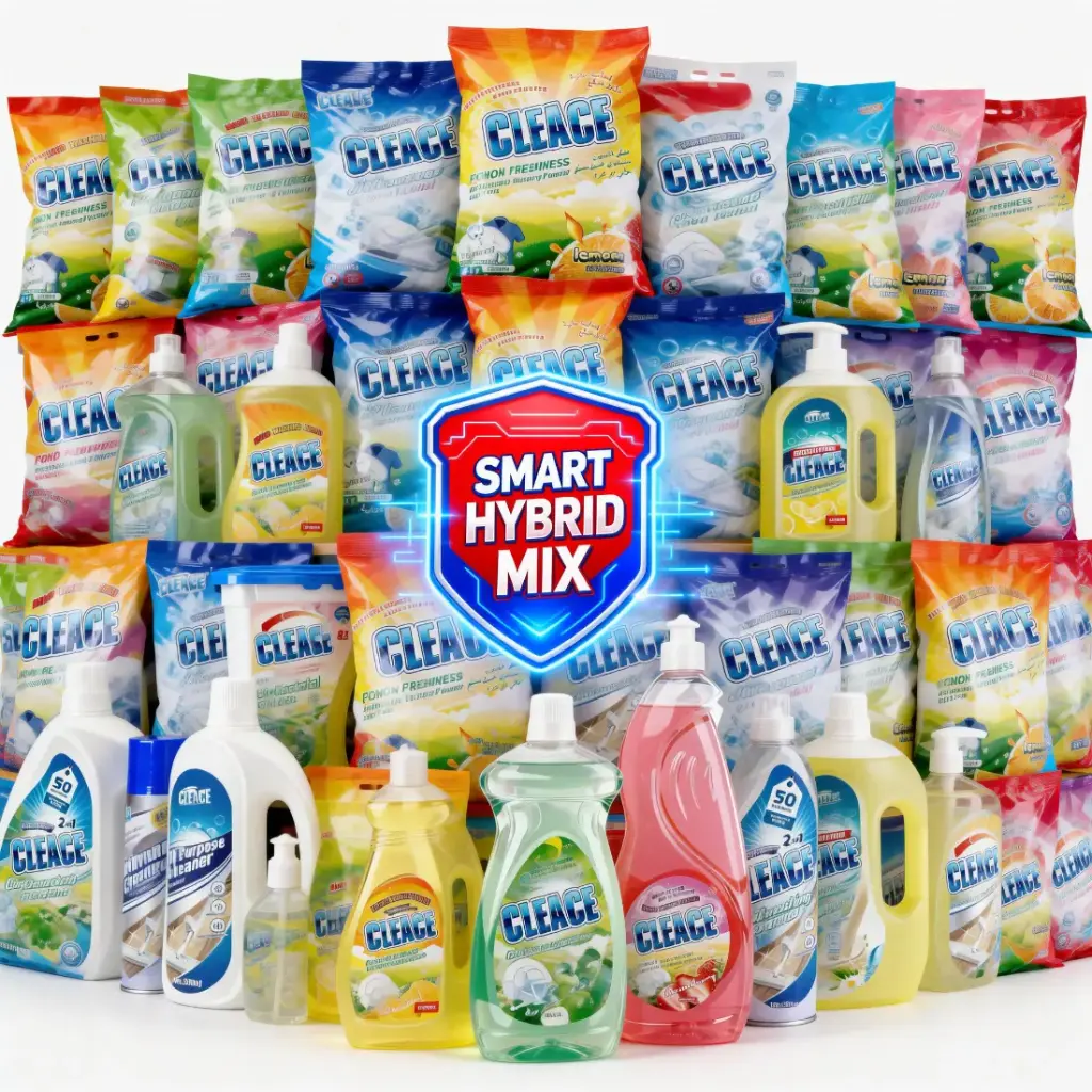 [P20GP01] 1*20GP CLEACE "Combo Starter Kit" (Washing Powder + Liquid Detergent Mix)