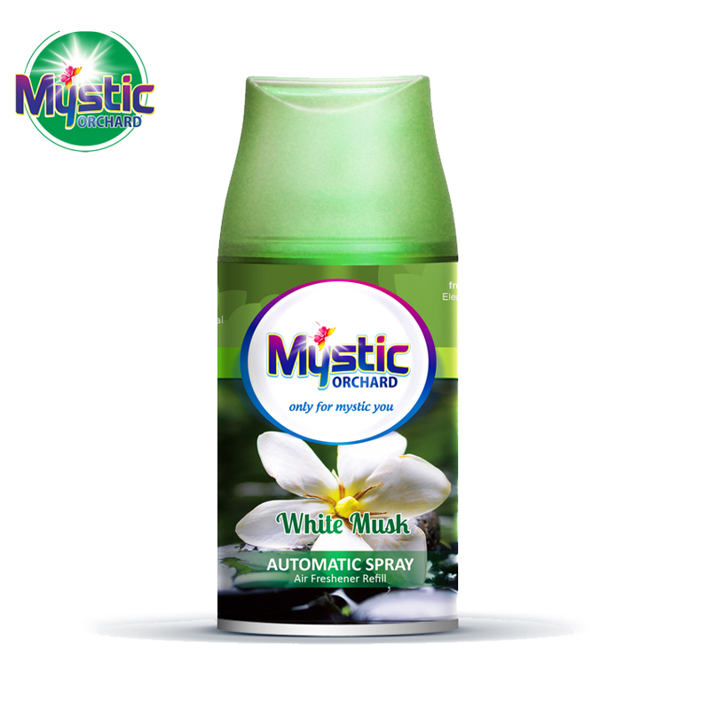 Mystic Orchard · Air Freshener · 250ml aerosol refill with long-last · Rose