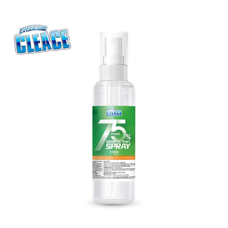 CLEACE · 75% Alcohol Disinfectant Spray
