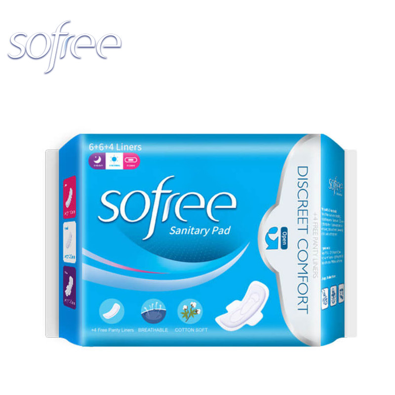 [SOFR-SAN-251] SOFREE - Sanitary Pads - Discreet Comfort - Bulk