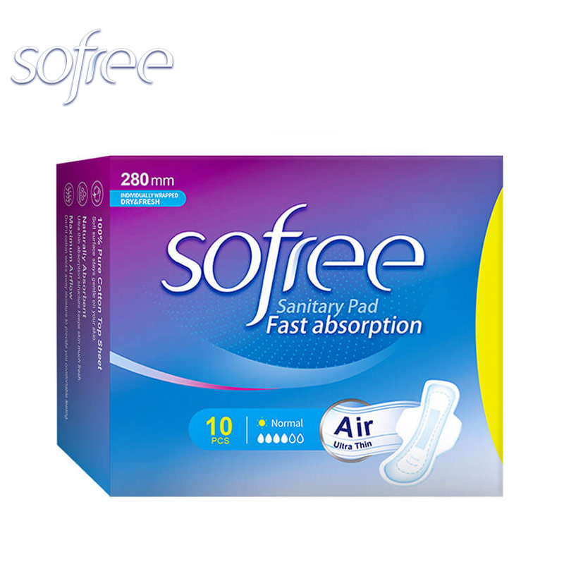 [SOFR-SAN-254] SOFREE - Sanitary Pads - Fast Absorption - Bulk
