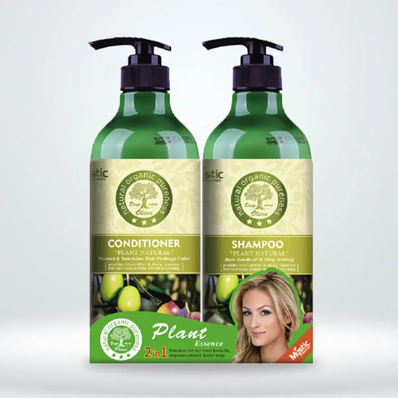 [SC550MY01] MYSTIC ORCHARD Shampoo & Conditioner Packing olive essence-PLANT Natural 550ml*2/PACK